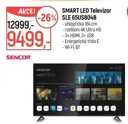 Globus SMART LED TELEVIZOR SLE 65US804B nabídka