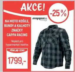 Globus Moto košile, bundy a kalhoty Cappa Racing nabídka