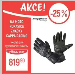 Globus Moto rukavice Cappa Racing nabídka
