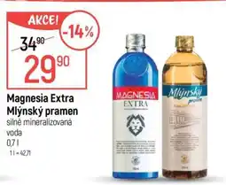 Globus Magnesia Extra, Mlýnský pramen nabídka