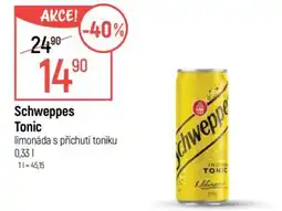 Globus Schweppes Tonic nabídka