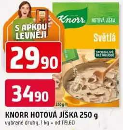 Trefa Knorr hotová jíška světlá nabídka