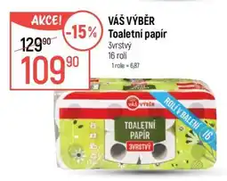 Globus Váš výběr Toaletní papír nabídka