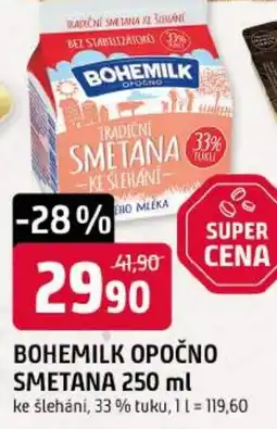 Trefa Bohemilk Smetana ke šlehání nabídka