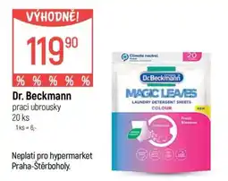 Globus Dr. Beckmann prací ubrousky nabídka