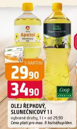 Trefa Apetol slunečnicový olej nabídka