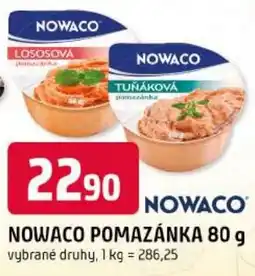 Trefa Nowaco pomazánka nabídka