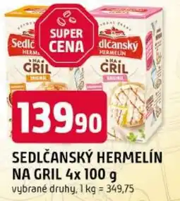Trefa Sedlčanský hermelín na gril nabídka