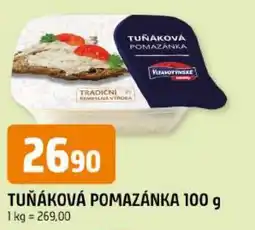 Trefa Vlakovýnské tuňáková pomazánka nabídka