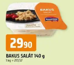 Trefa Bakus salát nabídka
