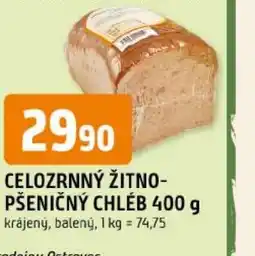 Trefa Celozrnný žitno-pšeničný chléb nabídka