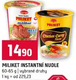 Terno Miliket instantní nudle nabídka