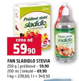Terno Stevia práškové sladidlo nabídka