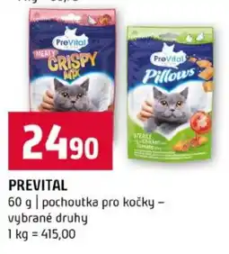 Terno Prevital pochoutka pro kočky - vybrané druhy nabídka