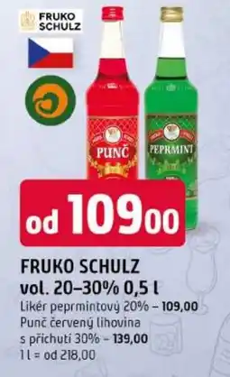 Trefa Fruko schulz likér peprmintový 20% nabídka