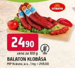 Trefa Krasno balaton klobása nabídka