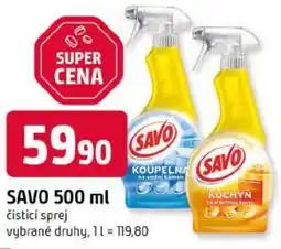 Trefa Savo čistící sprej nabídka