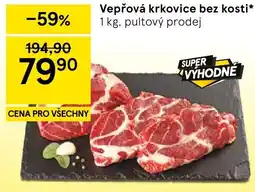 Tesco Vepřová krkvice bez kosti nabídka