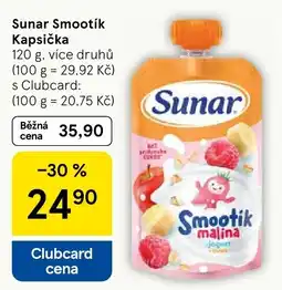 Tesco Sunar Smootík malína nabídka