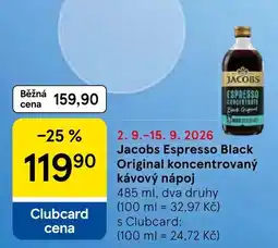 Tesco Jacobs Espresso Black Original nabídka