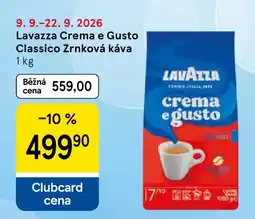 Tesco Lavazza crema e gusto classic nabídka