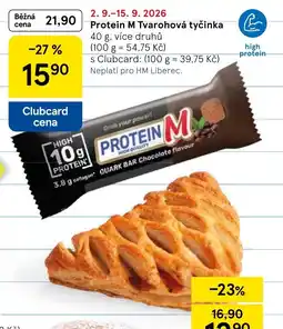 Tesco Protein M Tvarohová tyčinka nabídka