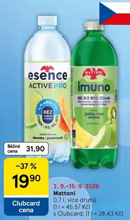 Tesco Mattoni imuno nabídka
