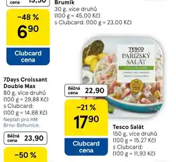 Tesco Tesco Parížský salát nabídka