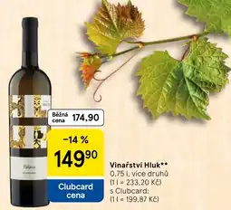Tesco Vinařství Hluk nabídka