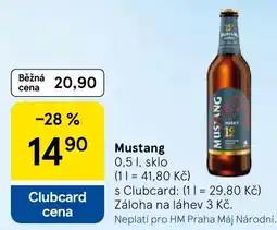 Tesco Mustang nabídka