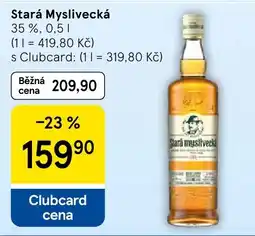 Tesco Stará Myslivecká nabídka