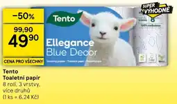 Tesco Tento Toaletní papír nabídka