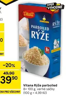 Tesco Vitana Rýže parboiled nabídka