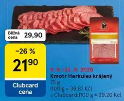 Tesco Kmotr Herkules krájený nabídka