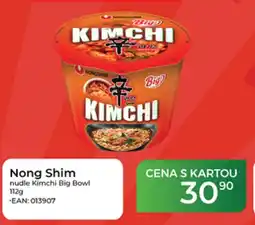 Tamda Foods Nong Shim nudle Kimchi Big Bowl nabídka