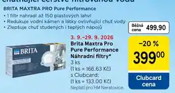 Tesco Brita maxtra pro pure performance náhradní filtry nabídka