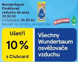 Tesco Wunderbaum osvěžovač vzduchu nabídka