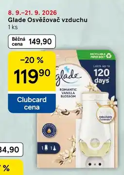 Tesco Glade Osvěžovač vzduchu nabídka