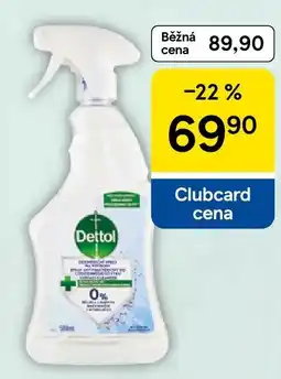 Tesco Dettol dezinfekční sprej nabídka