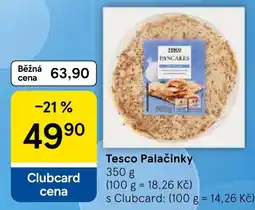 Tesco Tesco Palačinky nabídka