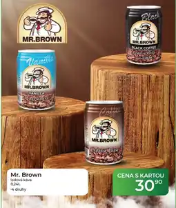 Tamda Foods Mr. Brown ledová káva nabídka