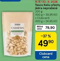 Tesco Tesco cashews nabídka