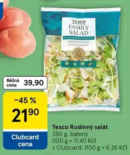 Tesco Tesco rodinný salát nabídka