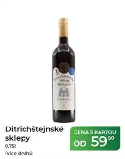 Tamda Foods Ditrichštejnské sklepy nabídka