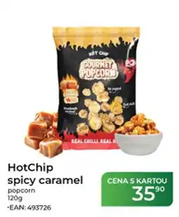 Tamda Foods HotChip spicy caramel popcorn nabídka