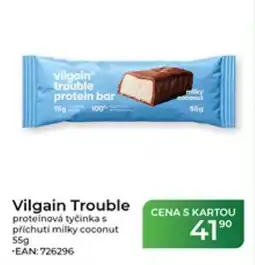 Tamda Foods Vilgain Trouble proteinová tyčinka s příchutí milky coconut nabídka
