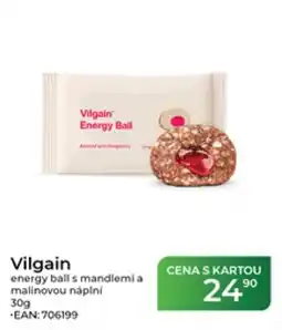 Tamda Foods Vilgain energy ball s mandlemi a malinovou náplní nabídka