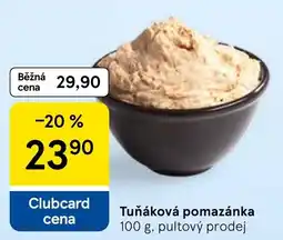 Tesco Tuňáková pomazánka nabídka