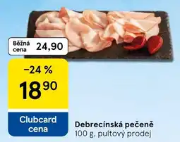 Tesco Debrecínská pečeně nabídka