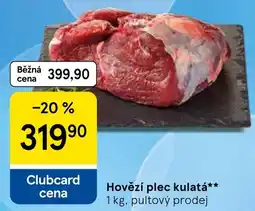 Tesco Hovězí plec kulatá nabídka